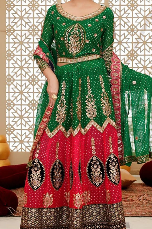Chiffon Lehenga Choli