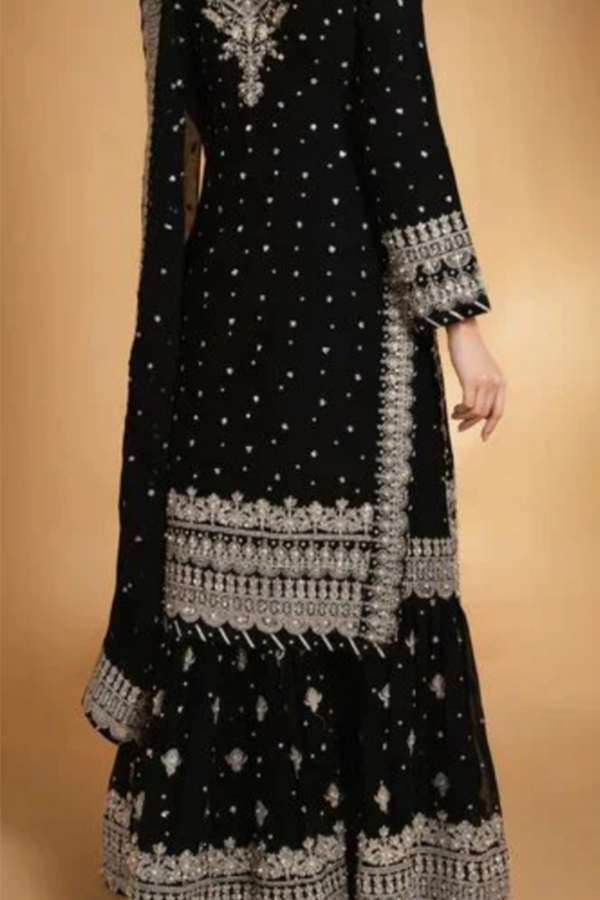 Asim Jofa Chandani Luxury Chiffon Collection 3 Piece Unstitched